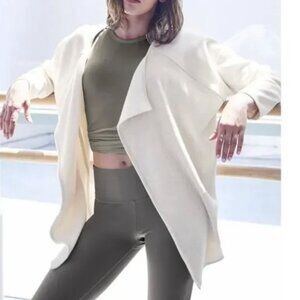 Athleta Women's Cozy Karma Fleece Wrap Oversized Cardigan *Reversible*